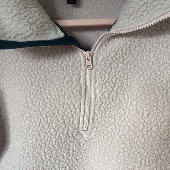 J.Crew Women's Pink Fleece Jacket - Picture 6 of 10